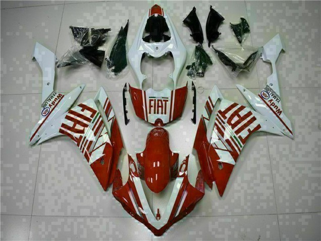 2007-2008 Red White Yamaha YZF R1 Motorcycle Fairings UK Factory 2007-2008 Red White Yamaha YZF R1 Motorcycle Fairings UK Factory