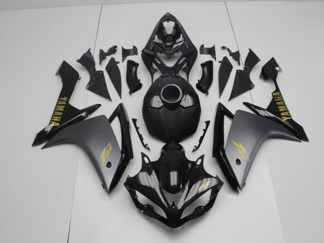 2007-2008 Grey Black Yamaha YZF R1 Bike Fairing UK Factory 2007-2008 Grey Black Yamaha YZF R1 Bike Fairing UK Factory