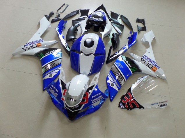 2007-2008 Sticker Monster Yamaha YZF R1 Motorcycle Fairings Kits UK Factory 2007-2008 Sticker Monster Yamaha YZF R1 Motorcycle Fairings Kits UK Factory