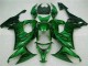 2008-2010 Green Flame Kawasaki ZX10R Bike Fairings UK Factory