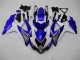 2008-2010 White Blue Suzuki GSXR 600/750 Motorbike Fairings UK Factory