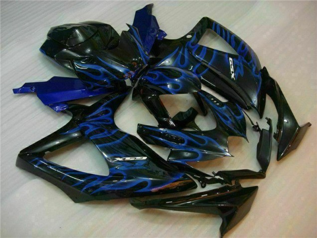 2008-2010 Blue Black Suzuki GSXR 600/750 Motorcycle Fairings Kit UK Factory 2008-2010 Blue Black Suzuki GSXR 600/750 Motorcycle Fairings Kit UK Factory