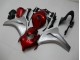 2008-2011 Red Silver Honda CBR1000RR Motorbike Fairings UK Factory