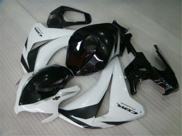 2008-2011 Black White Honda CBR1000RR Motorcycle Fairings UK Factory