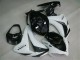 2008-2011 Black White Honda CBR1000RR Motorcycle Fairings UK Factory