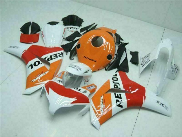 2008-2011 Orange Repsol Honda CBR1000RR Motorcycle Bodywork UK Factory