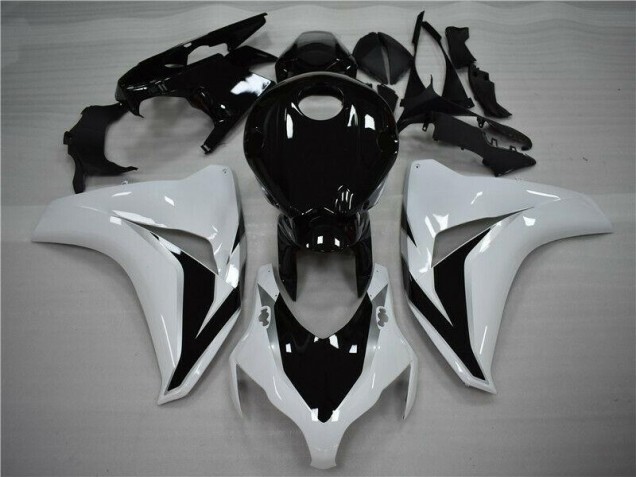 2008-2011 White Black Honda CBR1000RR Motorbike Fairing Kits UK Factory