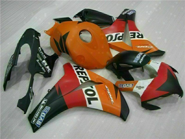 2008-2011 Orange Repsol Honda CBR1000RR Replacement Fairings UK Factory