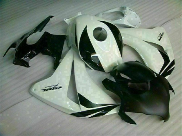 2008-2011 White Black Honda CBR1000RR Motorcylce Fairings UK Factory