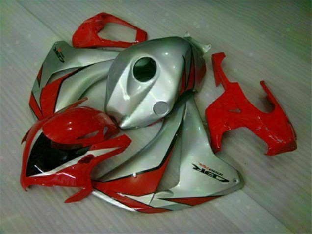 2008-2011 Red Silver Honda CBR1000RR Motorbike Fairing UK Factory 2008-2011 Red Silver Honda CBR1000RR Motorbike Fairing UK Factory