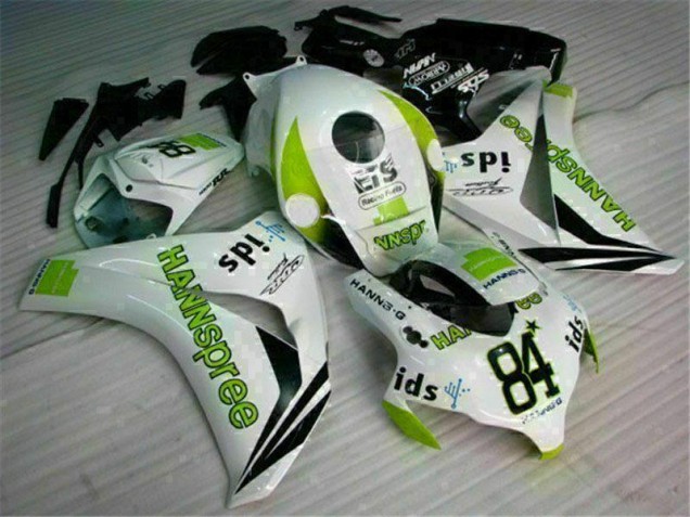 2008-2011 White Green Hannspree 84 Honda CBR1000RR Motorcycle Bodywork UK Factory