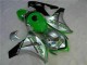 2008-2011 Green Silver Honda CBR1000RR Moto Fairings UK Factory