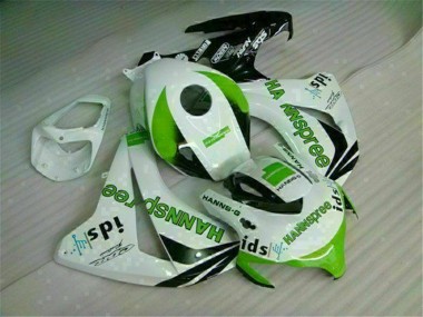 2008-2011 Green White Honda CBR1000RR Replacement Fairings UK Factory