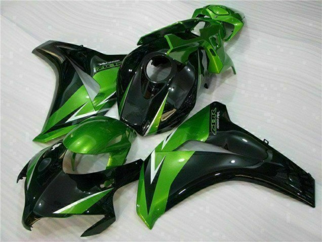 2008-2011 Green Black Honda CBR1000RR Motorbike Fairings UK Factory