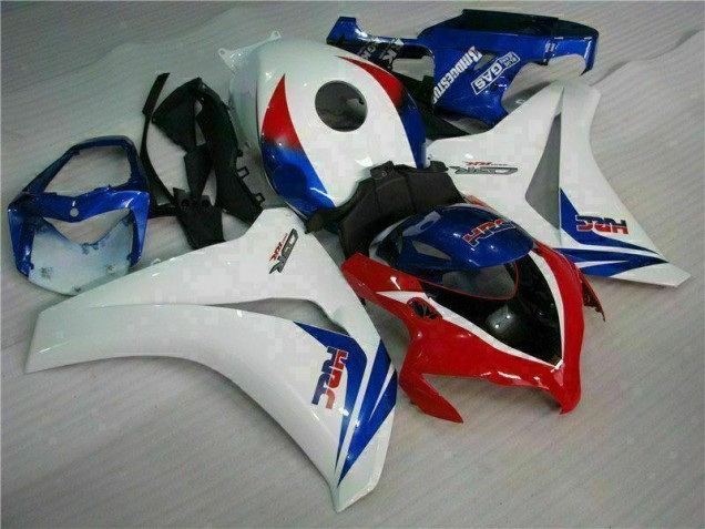 2008-2011 White Blue Honda CBR1000RR Bike Fairing & Plastics UK Factory 2008-2011 White Blue Honda CBR1000RR Bike Fairing & Plastics UK Factory