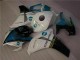2008-2011 White Blue Honda CBR1000RR Bike Fairings UK Factory