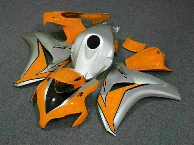 2008-2011 Orange Silver Honda CBR1000RR Motorcycle Bodywork UK Factory 2008-2011 Orange Silver Honda CBR1000RR Motorcycle Bodywork UK Factory