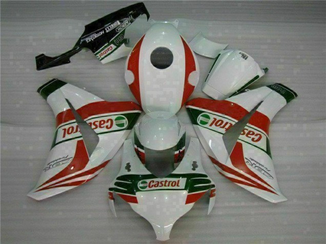 2008-2011 White Red Honda CBR1000RR Motorcycle Replacement Fairings UK Factory