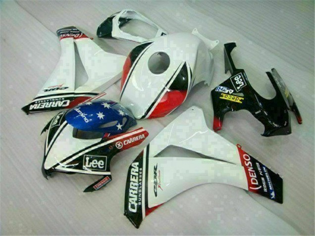 2008-2011 White Honda CBR1000RR Motorcycle Fairings & Plastics UK Factory 2008-2011 White Honda CBR1000RR Motorcycle Fairings & Plastics UK Factory