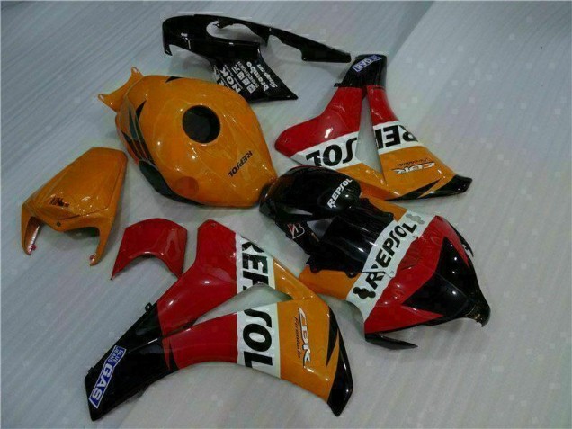 2008-2011 Orange Repsol Honda CBR1000RR Motorbike Fairings UK Factory 2008-2011 Orange Repsol Honda CBR1000RR Motorbike Fairings UK Factory