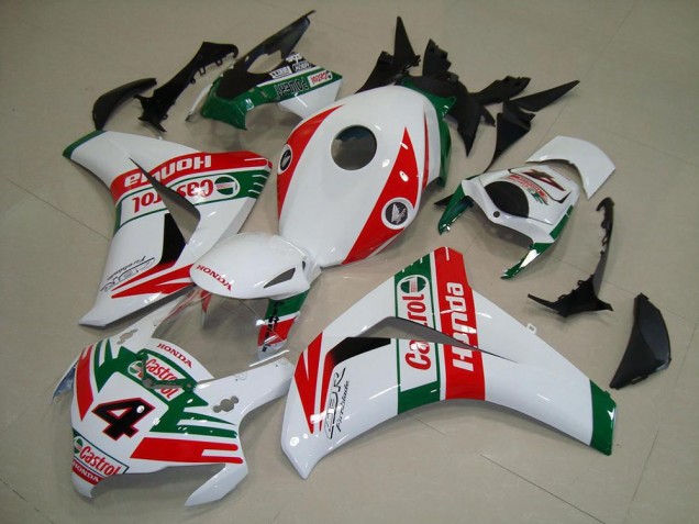 2008-2011 Castrol 4 Honda CBR1000RR Replacement Motorcycle Fairings UK Factory 2008-2011 Castrol 4 Honda CBR1000RR Replacement Motorcycle Fairings UK Factory