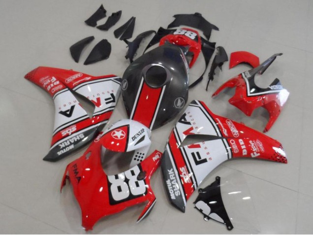 2008-2011 Orange Fiamm 88 Honda CBR1000RR Motorcycle Fairings Kit UK Factory