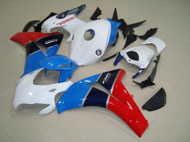 2008-2011 White Blue Red Honda CBR1000RR Motorcyle Fairings UK Factory