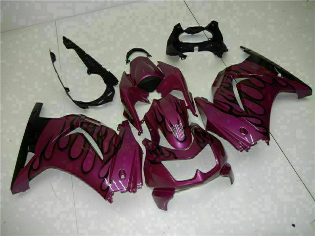 2008-2012 Purple Kawasaki EX250 Motorbike Fairing Kits UK Factory 2008-2012 Purple Kawasaki EX250 Motorbike Fairing Kits UK Factory