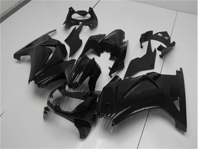 2008-2012 Glossy Black Kawasaki EX250 Motorcycle Fairing Kits UK Factory 2008-2012 Glossy Black Kawasaki EX250 Motorcycle Fairing Kits UK Factory