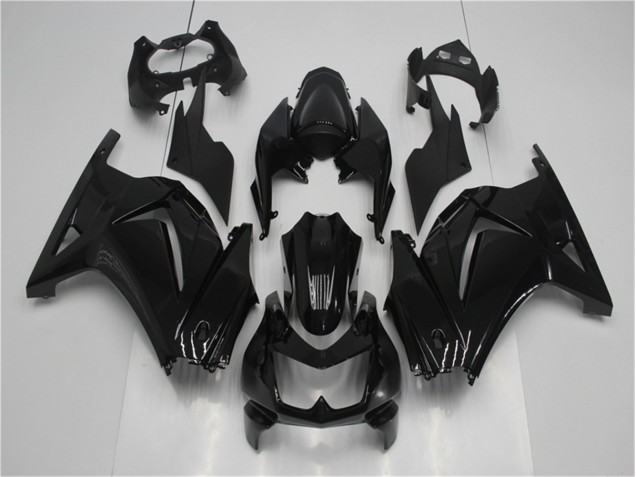 2008-2012 Glossy Black Kawasaki EX250 Motorcycle Fairing Kits UK Factory 2008-2012 Glossy Black Kawasaki EX250 Motorcycle Fairing Kits UK Factory