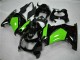 2008-2012 Black Green Kawasaki EX250 Motorbike Fairings UK Factory 2008-2012 Black Green Kawasaki EX250 Motorbike Fairings UK Factory