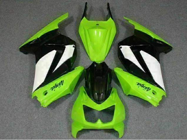 2008-2012 Green Black Ninja Kawasaki EX250 Replacement Motorcycle Fairings UK Factory
