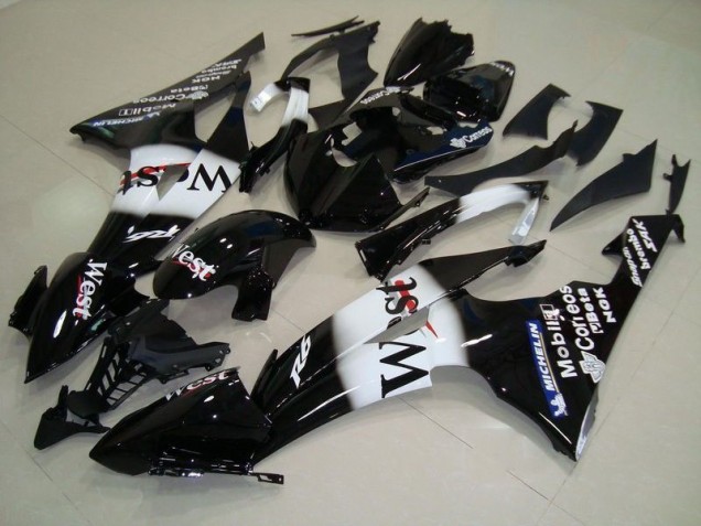 2008-2016 Black West Yamaha YZF R6 Motorbike Fairing Kits UK Factory 2008-2016 Black West Yamaha YZF R6 Motorbike Fairing Kits UK Factory