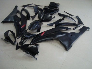 2008-2016 Matte Black Glossy Black Yamaha YZF R6 Motorcycle Fairings Kit UK Factory