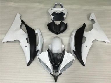 2008-2016 White Black Yamaha YZF R6 Bike Fairings & Bodywork UK Factory