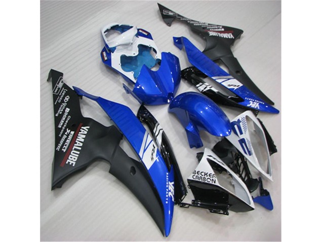 2008-2016 White Blue Black Yamaha YZF R6 Motorbike Fairing UK Factory 2008-2016 White Blue Black Yamaha YZF R6 Motorbike Fairing UK Factory
