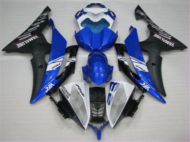 2008-2016 White Blue Black Yamaha YZF R6 Motorbike Fairing UK Factory