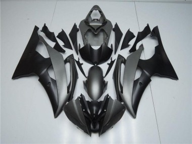 2008-2016 Grey Black Yamaha YZF R6 Motor Bike Fairings UK Factory