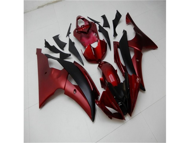 2008-2016 Red Black Yamaha YZF R6 Bike Fairing Kit UK Factory 2008-2016 Red Black Yamaha YZF R6 Bike Fairing Kit UK Factory