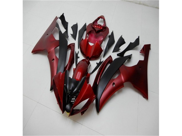 2008-2016 Red Black Yamaha YZF R6 Bike Fairing Kit UK Factory 2008-2016 Red Black Yamaha YZF R6 Bike Fairing Kit UK Factory
