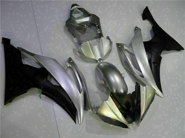 2008-2016 Silver Black Yamaha YZF R6 Motor Fairings UK Factory 2008-2016 Silver Black Yamaha YZF R6 Motor Fairings UK Factory