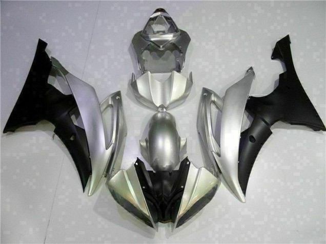 2008-2016 Silver Black Yamaha YZF R6 Motor Fairings UK Factory 2008-2016 Silver Black Yamaha YZF R6 Motor Fairings UK Factory