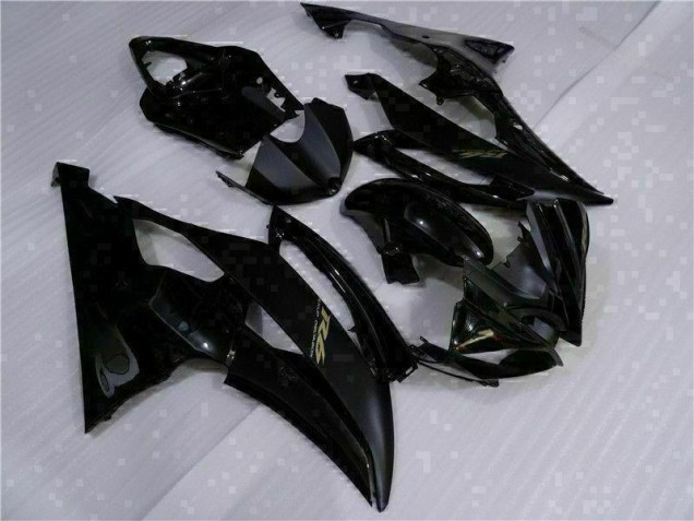 2008-2016 Black Yamaha YZF R6 Moto Fairings UK Factory 2008-2016 Black Yamaha YZF R6 Moto Fairings UK Factory