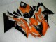 2008-2016 Orange Black Yamaha YZF R6 Motorcycle Fairings Kit UK Factory 2008-2016 Orange Black Yamaha YZF R6 Motorcycle Fairings Kit UK Factory