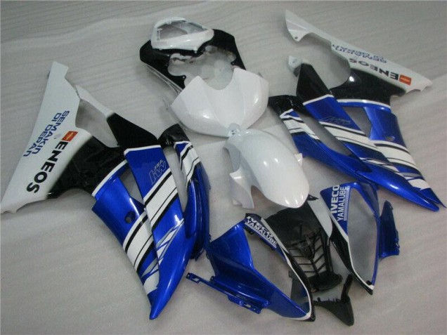 2008-2016 Blue White Yamaha YZF R6 Motorcycle Fairing UK Factory 2008-2016 Blue White Yamaha YZF R6 Motorcycle Fairing UK Factory