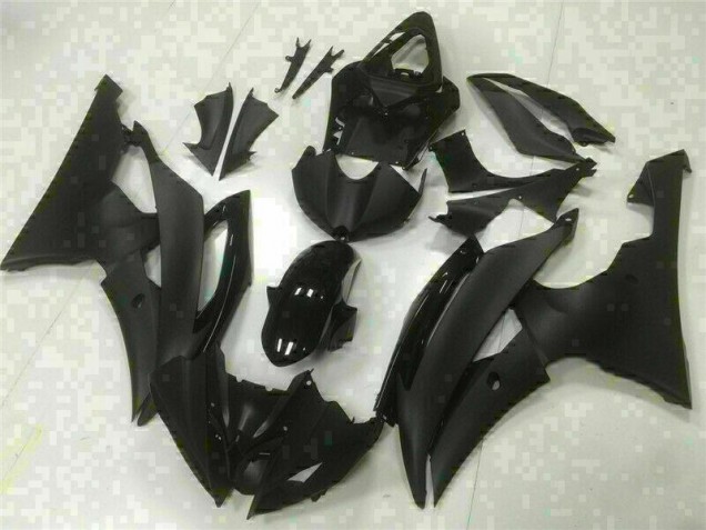 2008-2016 Black Yamaha YZF R6 Replacement Motorcycle Fairings UK Factory 2008-2016 Black Yamaha YZF R6 Replacement Motorcycle Fairings UK Factory