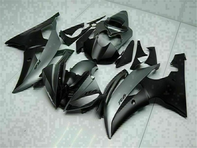2008-2016 Grey Black Yamaha YZF R6 Moto Fairings UK Factory 2008-2016 Grey Black Yamaha YZF R6 Moto Fairings UK Factory