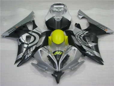 2008-2016 Yellow Black Silver Yamaha YZF R6 Motor Fairings UK Factory