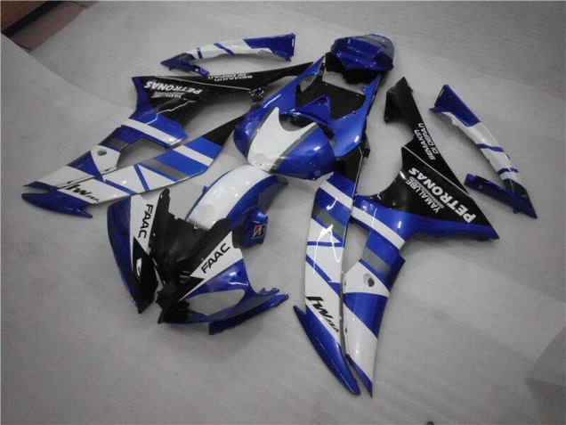 2008-2016 Blue White FAAC Yamaha YZF R6 Motorcylce Fairings UK Factory 2008-2016 Blue White FAAC Yamaha YZF R6 Motorcylce Fairings UK Factory