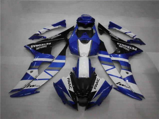 2008-2016 Blue White FAAC Yamaha YZF R6 Motorcylce Fairings UK Factory 2008-2016 Blue White FAAC Yamaha YZF R6 Motorcylce Fairings UK Factory